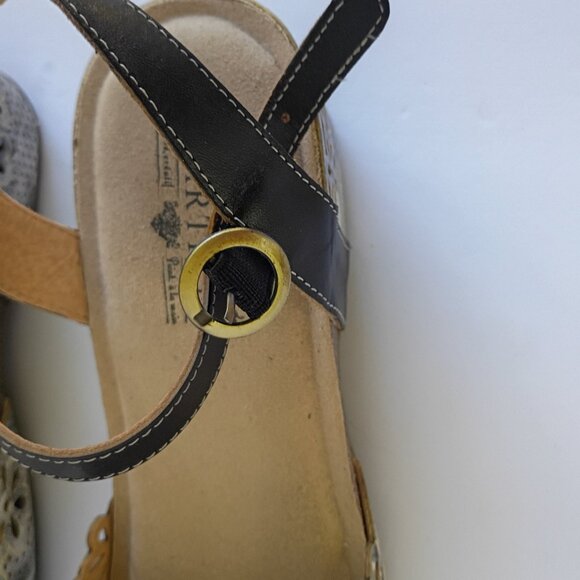 L'artiste leather clog/sandal 40 - Picture 3 of 8